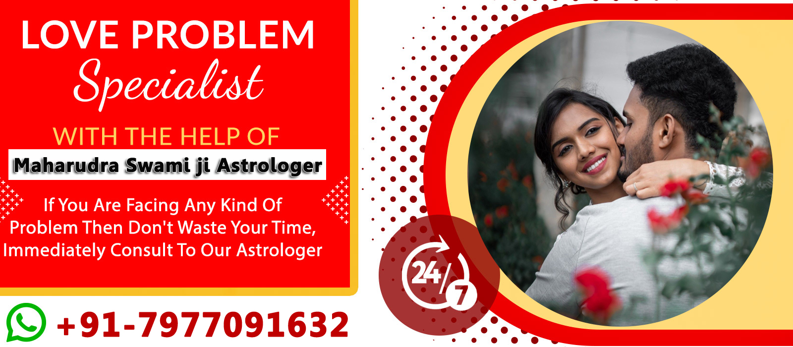 World Famous Maharudra Swami ji Astrologer  +91-7977091632